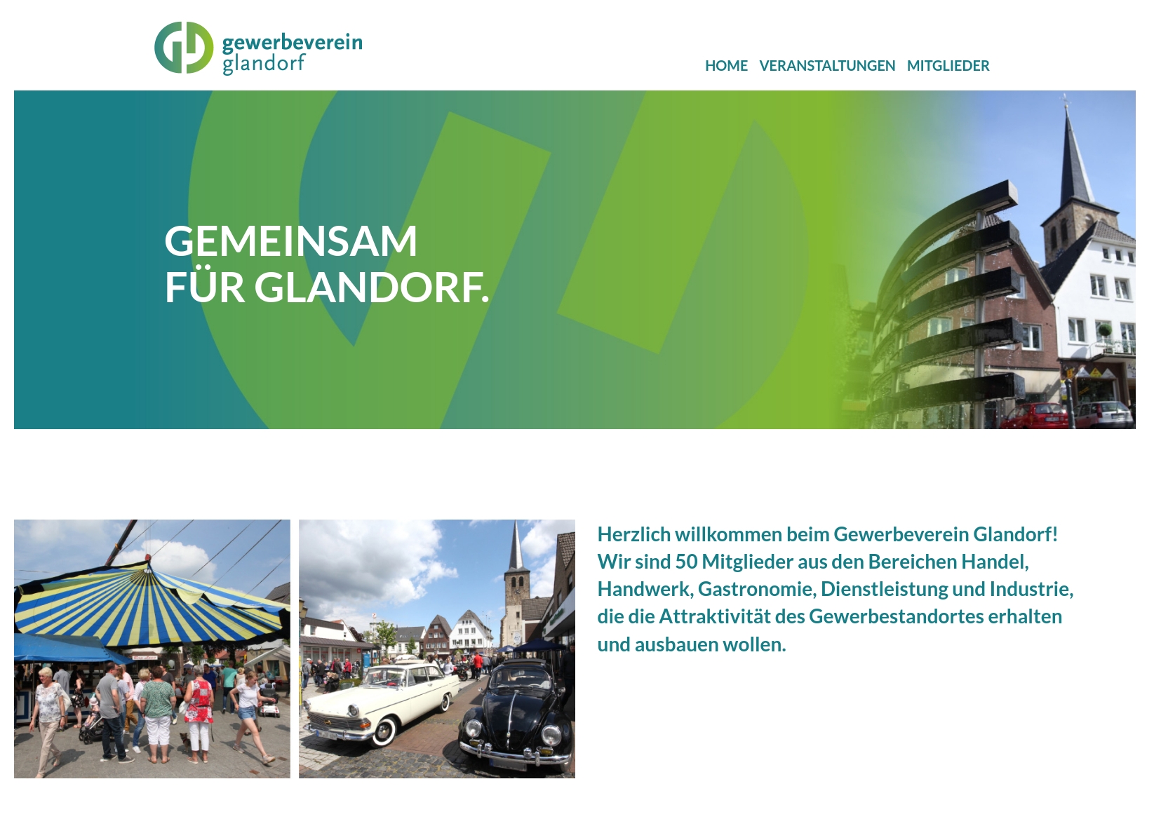 Link zur Website Gewerbeverein Glandorf