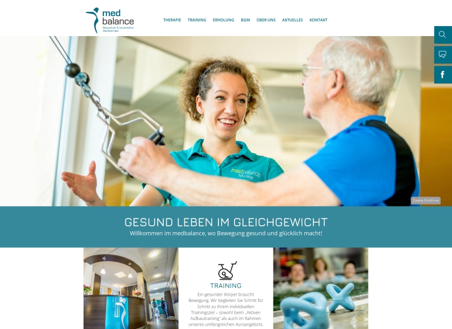 Link zur Website Medbalance